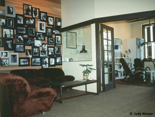 Entering the first PhotoTherapy Centre in Vancouver, Canada...